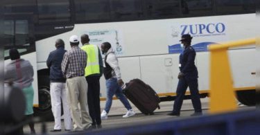 Zimbabwes deported by England arrived at Harare airport