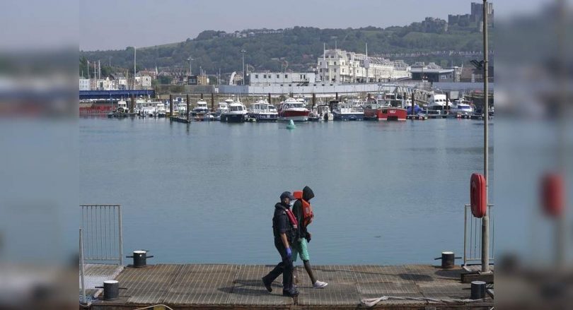 England, France agreed to deal at the British channel crossing