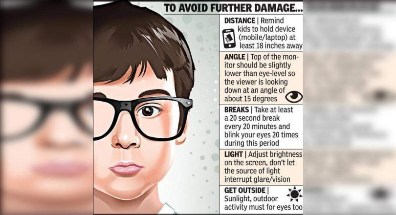 More children need glasses now, but the real surge is afraid after school is reopened