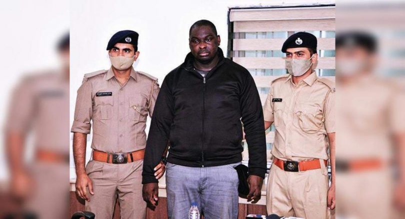 African cyber crook stuns cops with greetings 'Jai Mataji'