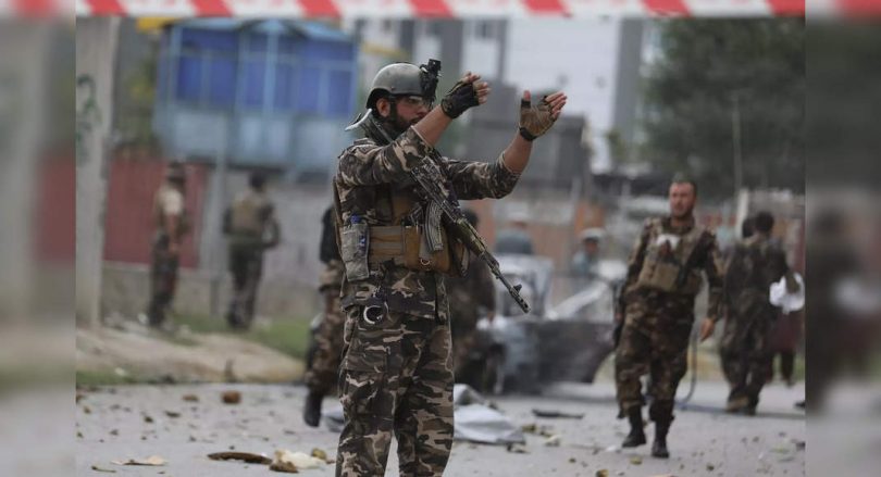 The US launched airstrikes to support Afghan forces, confirming the Pentagon