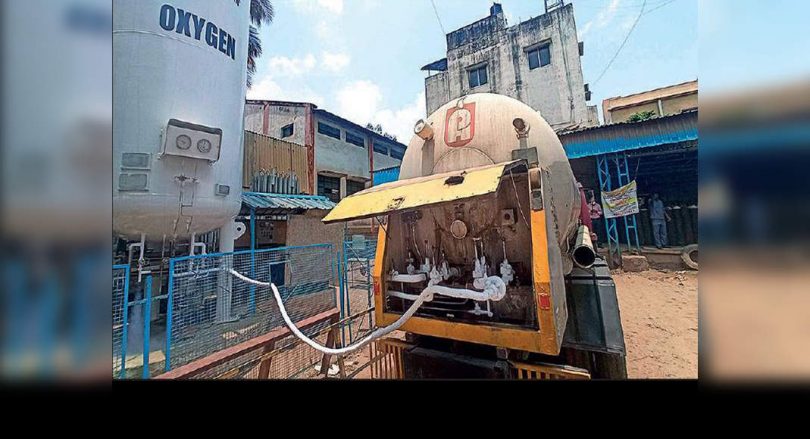 The demand for oxygen is still high in Karnataka