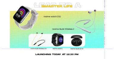 Realm Watch 2 Series, Realm Buds Wireless 2 Series and Realme Buds Q2 Neo Launch Today: How to Watch Live Broadcasts