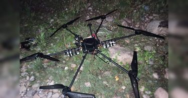 Police J & K fired drones carrying IED materials
