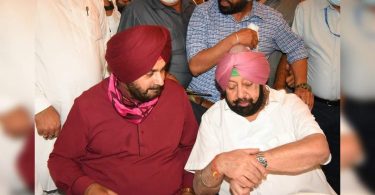 Navjot Sidhu met Amarinder before taking over as the Head of the Punjab Congress