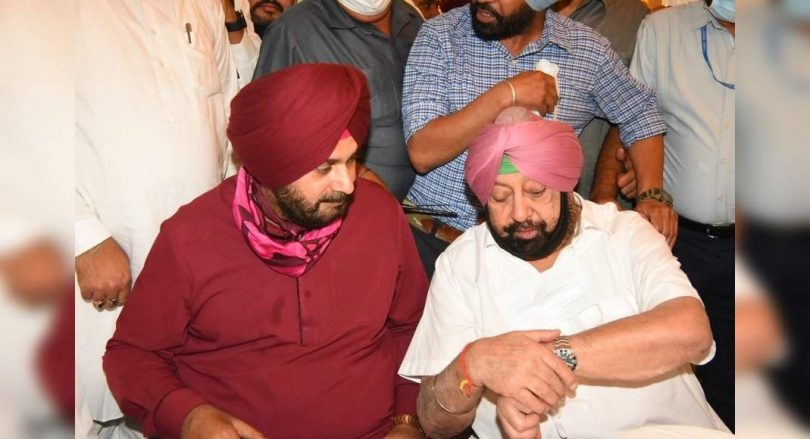 Navjot Sidhu met Amarinder before taking over as the Head of the Punjab Congress