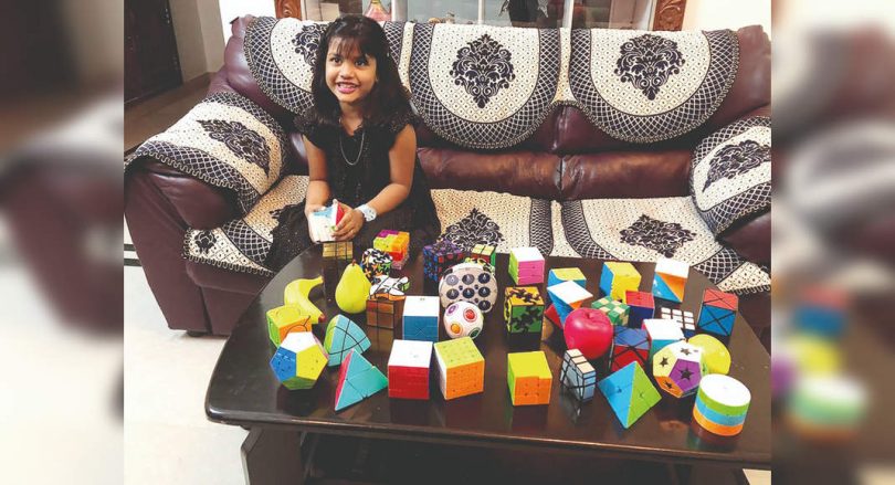 Solve Rubik cubes is cakewalk for this 7-yr-old b'luru