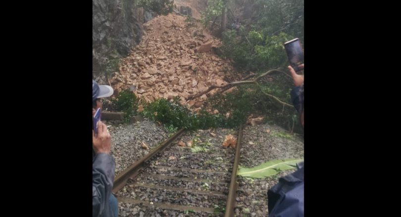 Mangalu-Mumbai trains aborted Dudhsagar because of landslides, there were no casualties