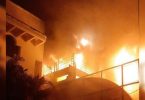 Fires broke in the housing building in HYD