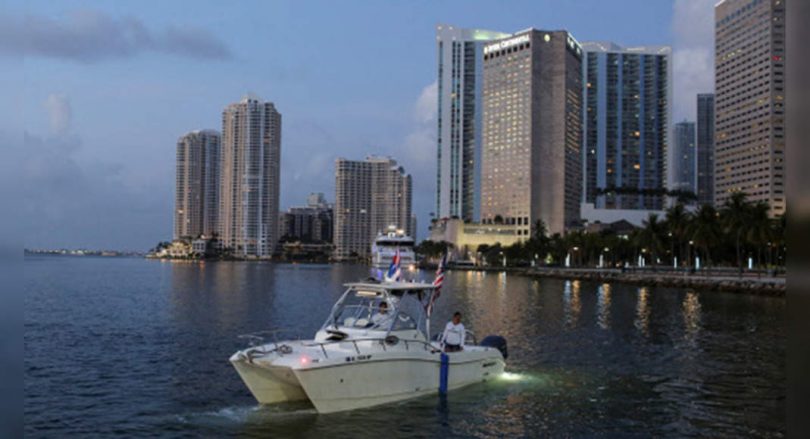 Small flotilla leaves Miami to show support for Cuban people