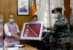 Defense Minister Rajnath Singh Flag in Army Ski Expeditions along the Chinese border