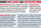 The day after VIJ visited, four MCG engineers, 3 others booked