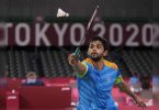 B Sai Praneeth lost the opening match on the Olympic debut