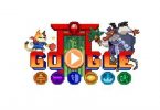 Google celebrates the Tokyo game with other doodles