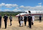 Amit Shah reached Shillong on a two-day visit to the Northeast