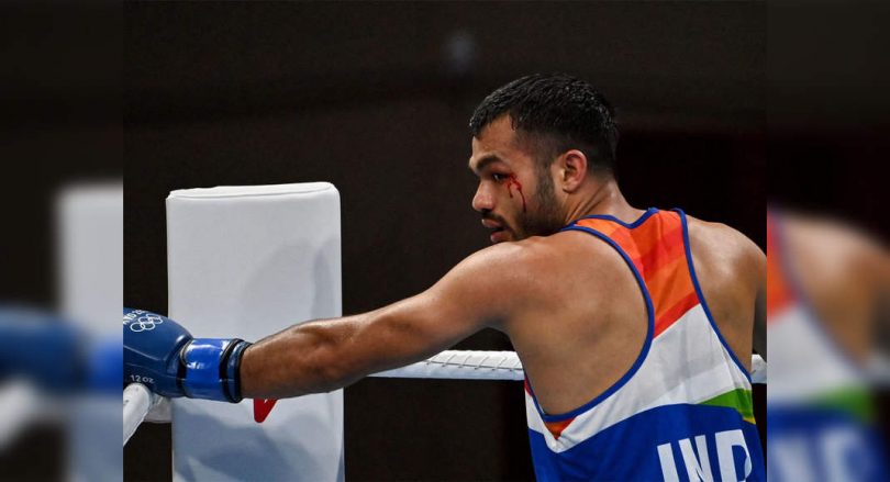 Vikas Krishhan was set from Olympics: losing the opening of Bout to Okazawa Japan