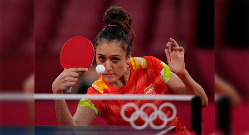 Manika Batra rejected the assistance of the national coach during the first round match