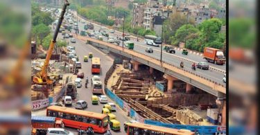 Underpass works on Mathura Rd delayed