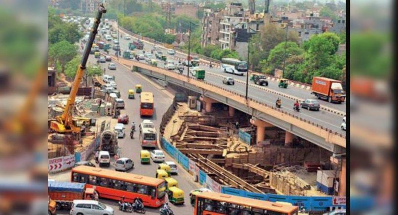 Underpass works on Mathura Rd delayed