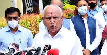 Facing many challenges since the 1st day, said BSY as weaving out