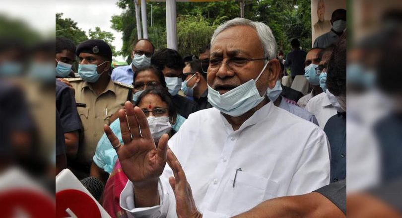 Bihar CM flag of 50 CNG buses for Jalan Patna