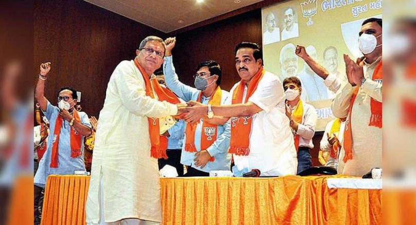 Dhiru Gajera returned to BJP after 2007 out