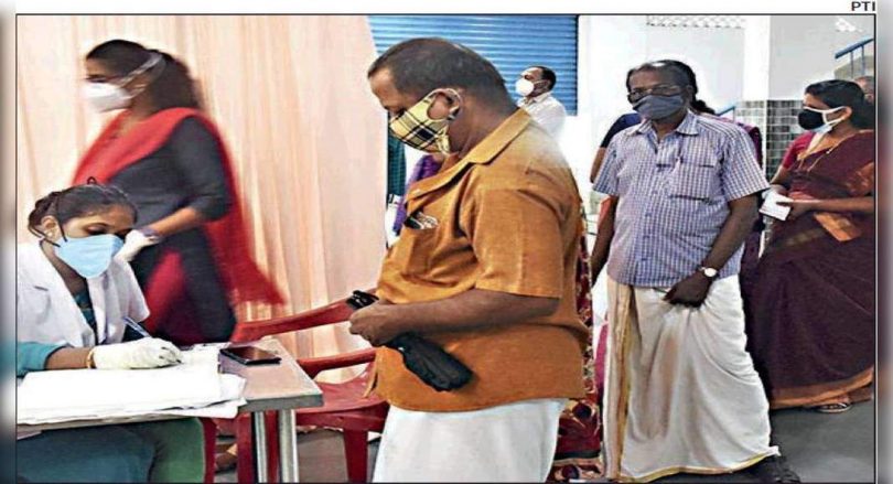 Record 4.53 lakh jabs in Kerala on Saturday