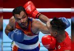 Olympics: Boxer Vikas Krish brings a shoulder injury