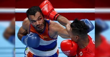 Olympics: Boxer Vikas Krish brings a shoulder injury