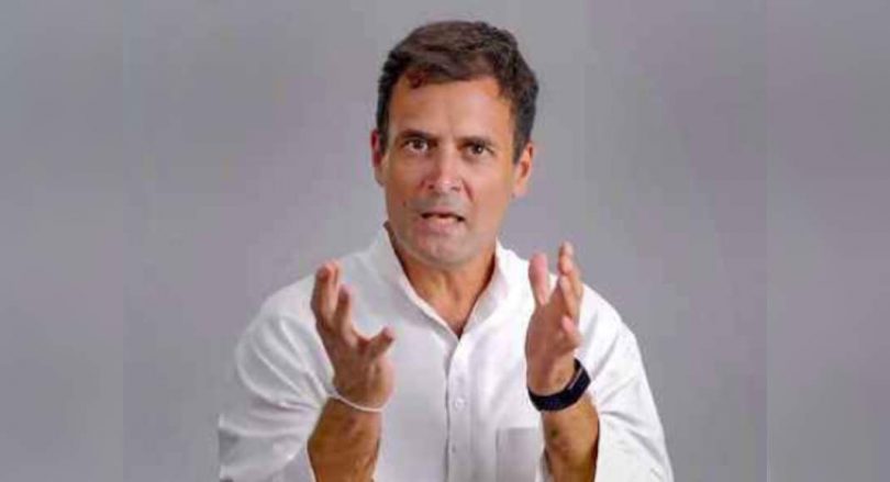 Rahul Gandhi slams the government for the Covid-19 vaccination rate