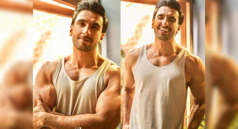 Pics: Ranveer shows a torn physical