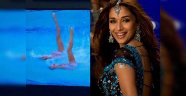 Madhuri 'Aaja Nachle' plays at the Olympics