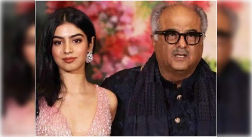 Boney Kapoor in the film Khushi with Zoya Akhtar