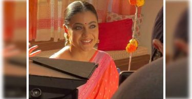 Kajol continues the work, sharing photos of BTS