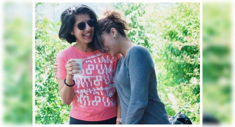 Taitee Shagun's sister forces to tie Rakhi