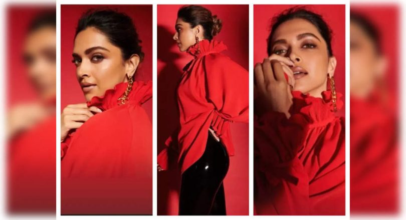 Pics: Deepika stepped out with Ranveer & Family