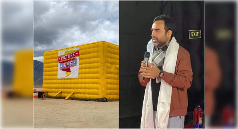 PANKAJ at Moving Cinema Theater 1 Ladakh