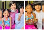 Happy Mandira Photos with VIR & Tara