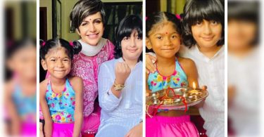 Happy Mandira Photos with VIR & Tara