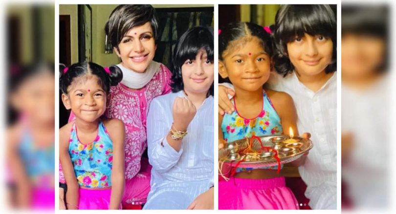 Happy Mandira Photos with VIR & Tara