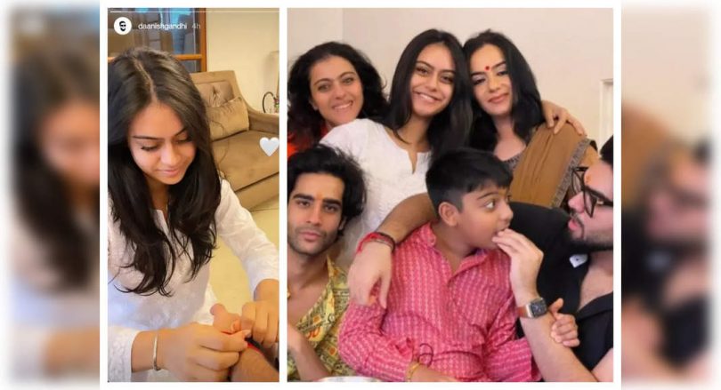 Pics: Nysa & Yug's Raksha Bandhan Celebration