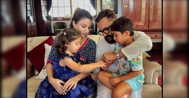 Saif-Taimur celebrates Rakhi with Soha-Inaaya