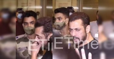 CISF officer in trouble stopping Salman