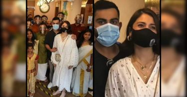 Anushka-virat celebrates Onam at Restaurant UK