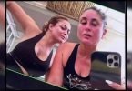 Kareena training session with Amrita Arora