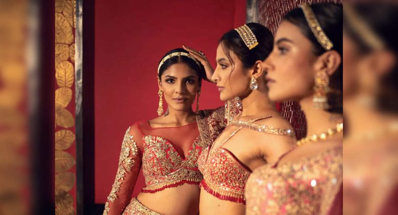 Sunete Varma Stuns at ICW 2021 with the Reds Bridal