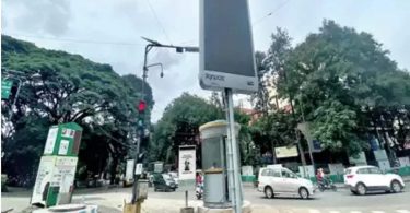 Flexible to stay away from traffic island