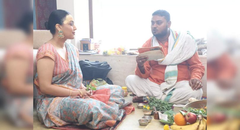 Swara did Havan in the new 'old house'