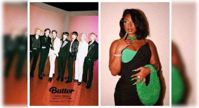 Feat BTS 'Butter'. Megan Engle Stallion is here