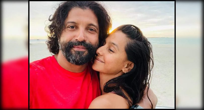 Pic: Shibani Tattoos Farhan's Name On Neck